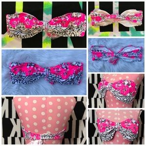 VS PINK BIKINI BANDUE TOP NEW NWT